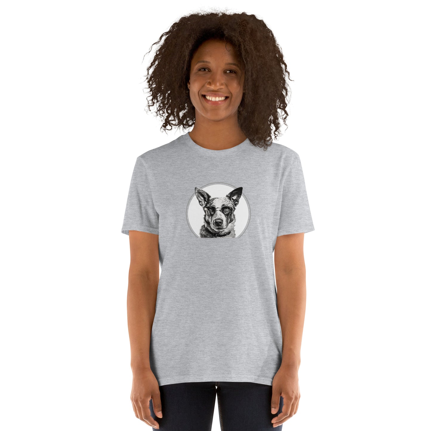 Smart Dog Series - Blue Heeler - Unisex T-Shirt