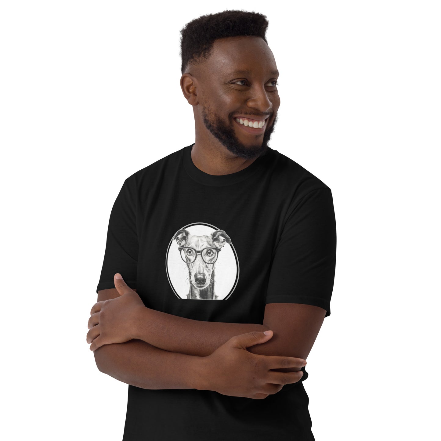 Smart Dog Series - Greyhound - Unisex T-Shirt