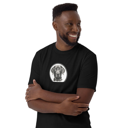Smart Dog Series - Black Labrador - Unisex T-Shirt