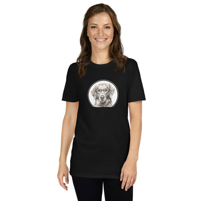 Smart Dog Series - Golden Retriever - Unisex T-Shirt