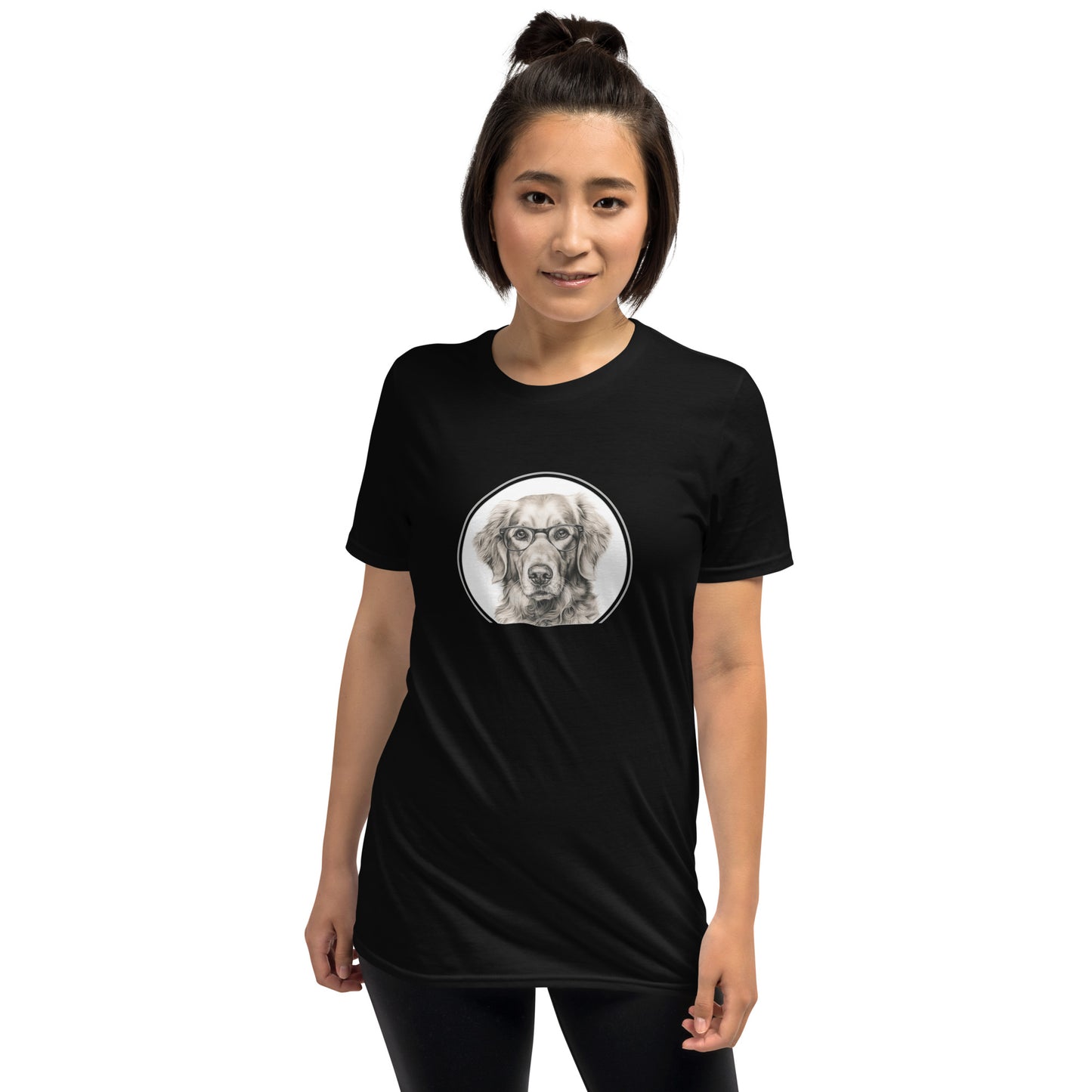 Smart Dog Series - Golden Retriever - Unisex T-Shirt