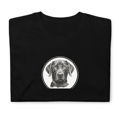 Smart Dog Series - Black Labrador - Unisex T-Shirt