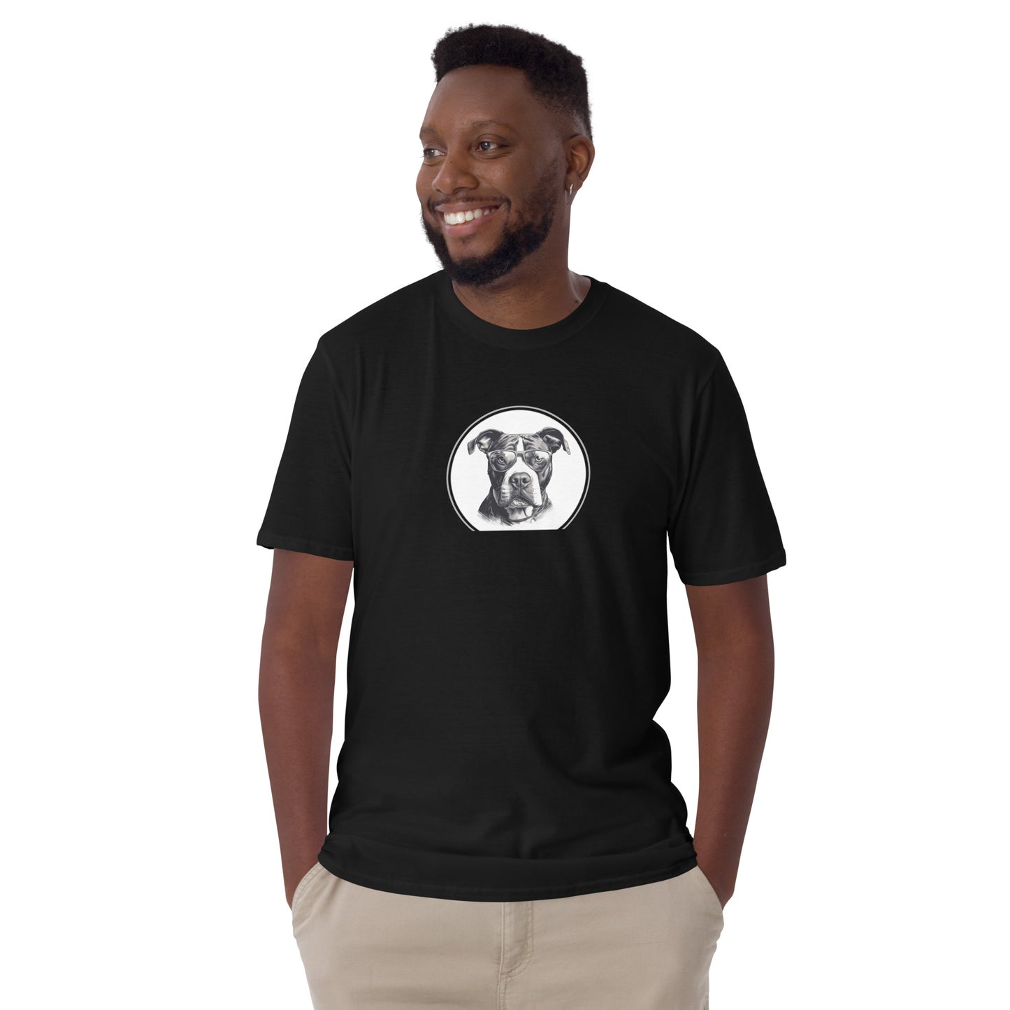 Smart Dog Series - American Staffordshire Terrier - unisex t-shirt