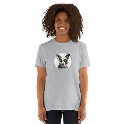Smart Dog Series - Blue Heeler - Unisex T-Shirt