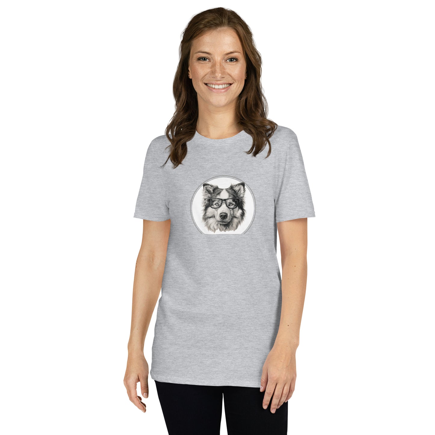 Smart Dog Series - Siberian Husky - Unisex T-Shirt