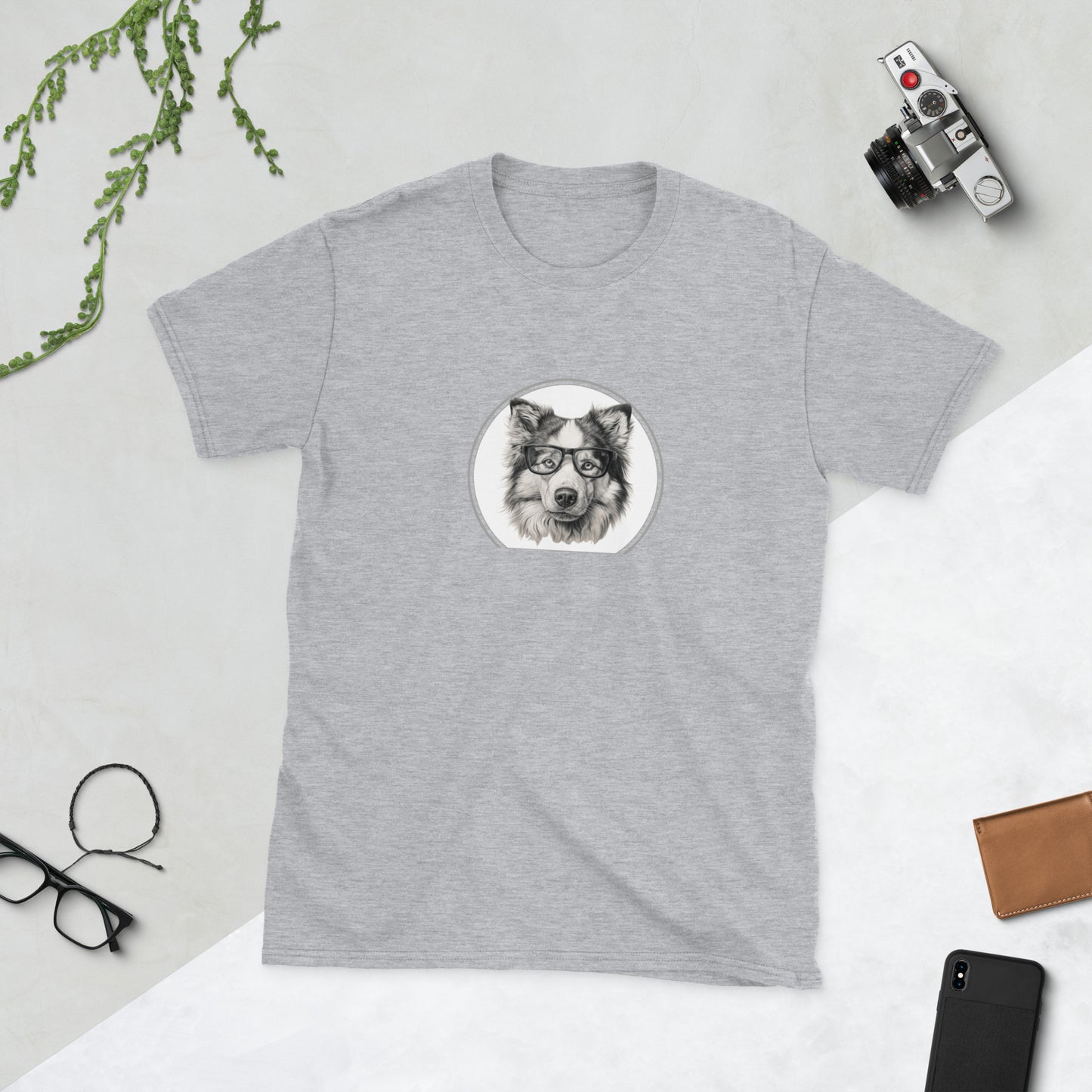 Smart Dog Series - Siberian Husky - Unisex T-Shirt