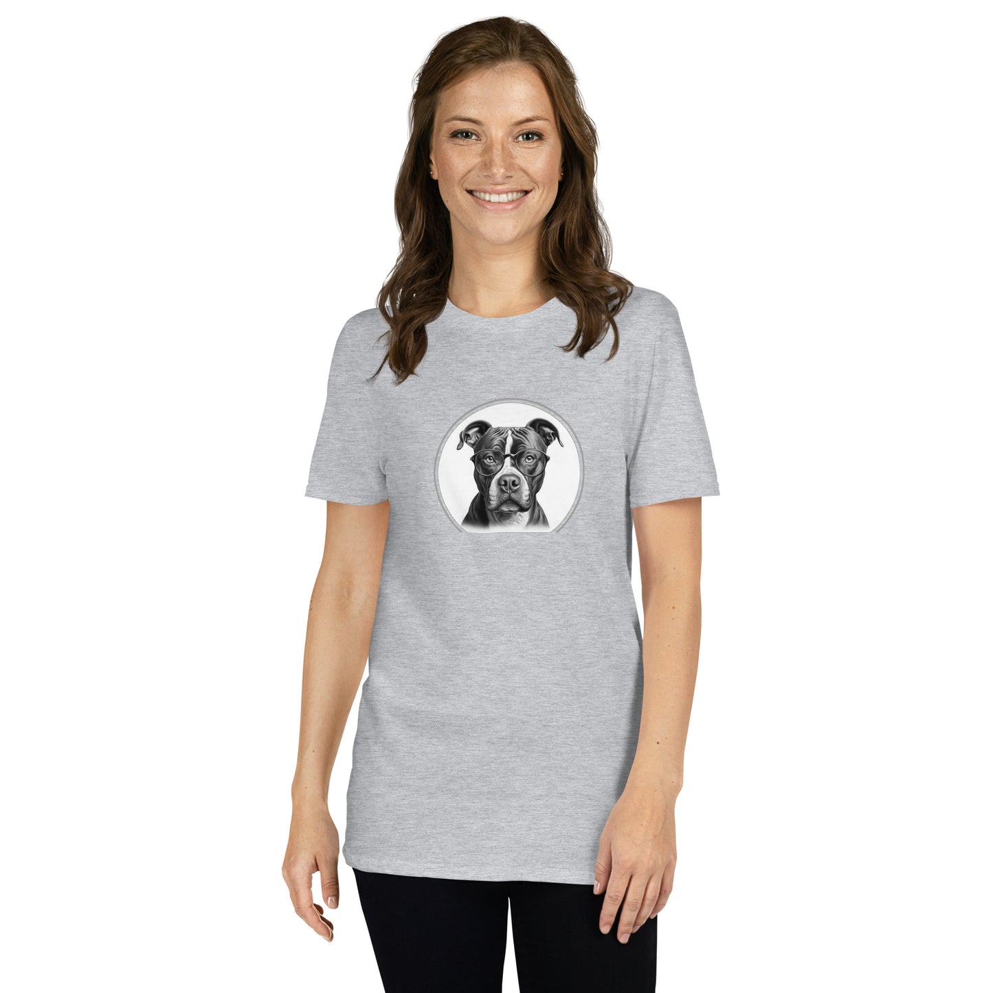 Smart Dog Series - Staffordshire Bull Terrier - Unisex T - Shirt