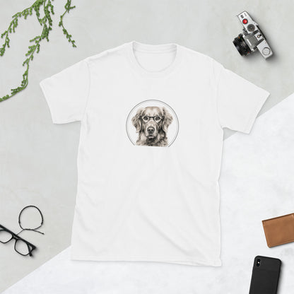 Smart Dog Series - Golden Retriever - Unisex T-Shirt