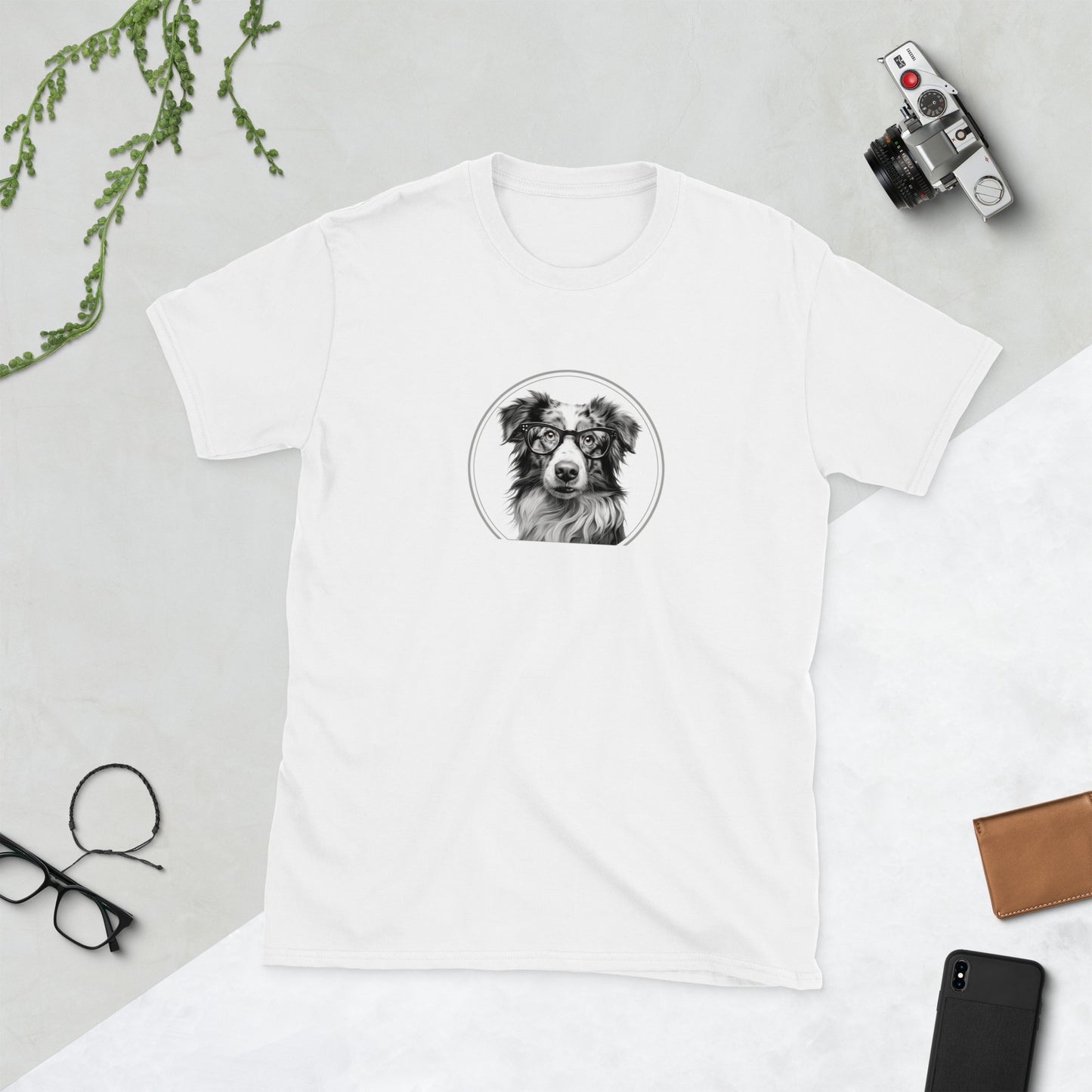 Smart Dog Series - Border Collie - Unisex T-Shirt