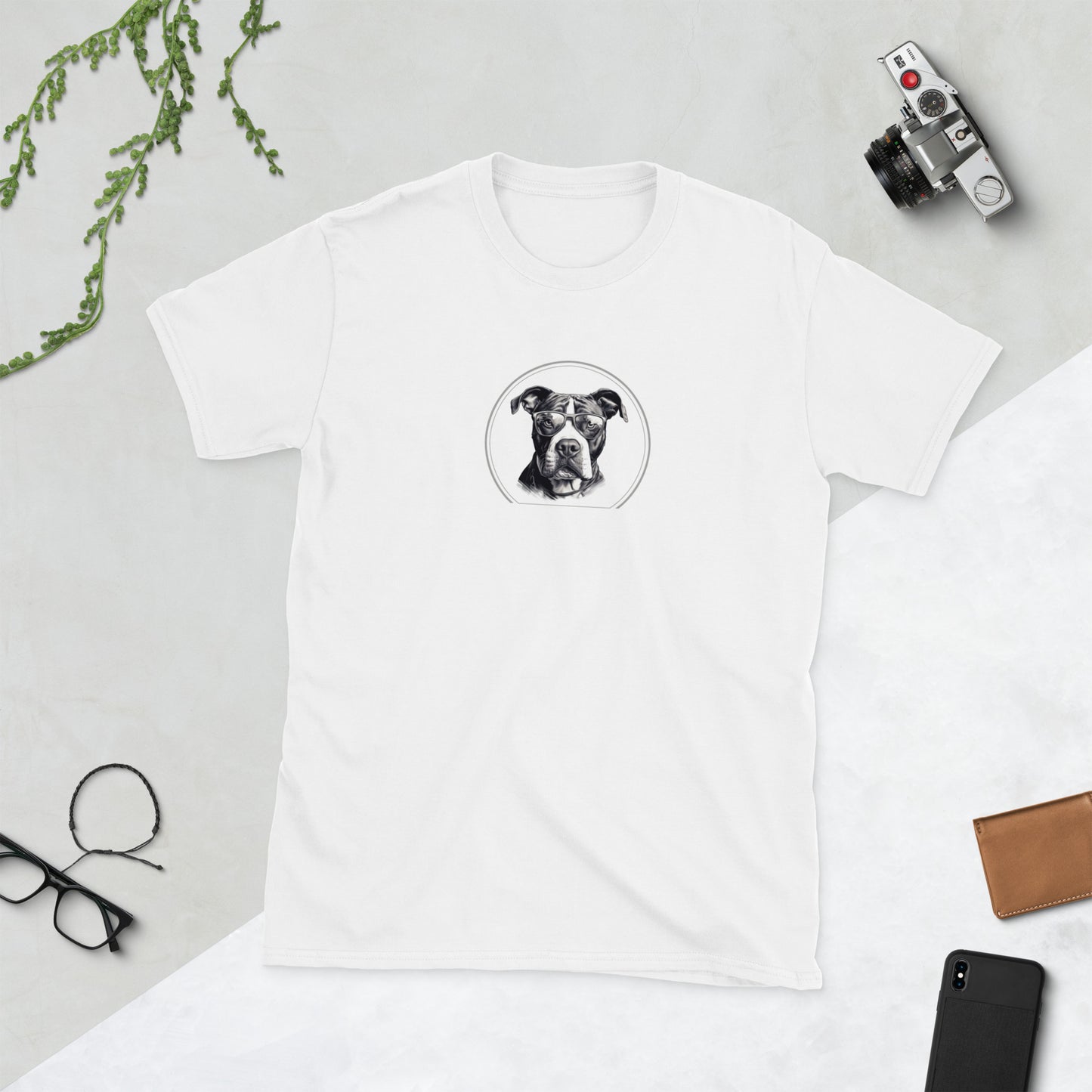 Smart Dog Series - American Staffordshire Terrier - unisex t-shirt