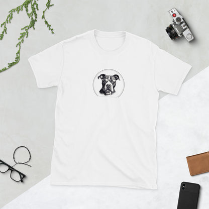 Smart Dog Series - American Staffordshire Terrier - unisex t-shirt